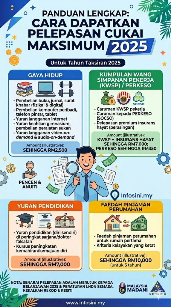 kira cukai pendapatan 2025